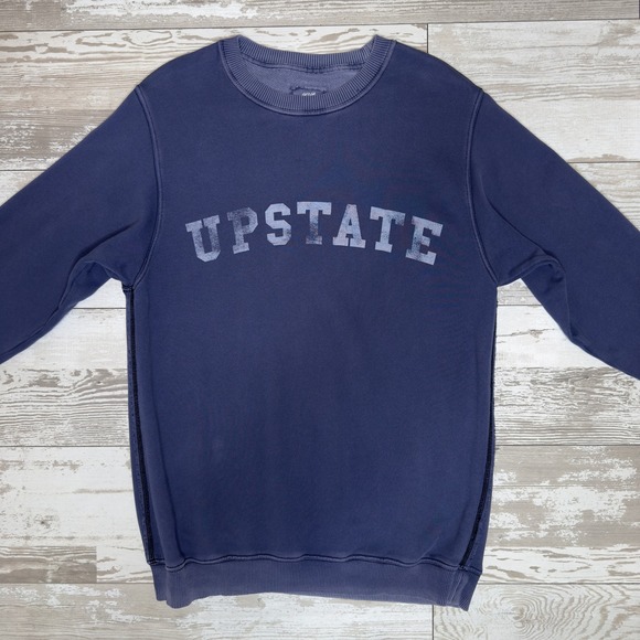 Aerie Sweatshirt Womens XS Upstate Crewneck Pullover Fleece Spell Out Casual - Picture 7 of 10